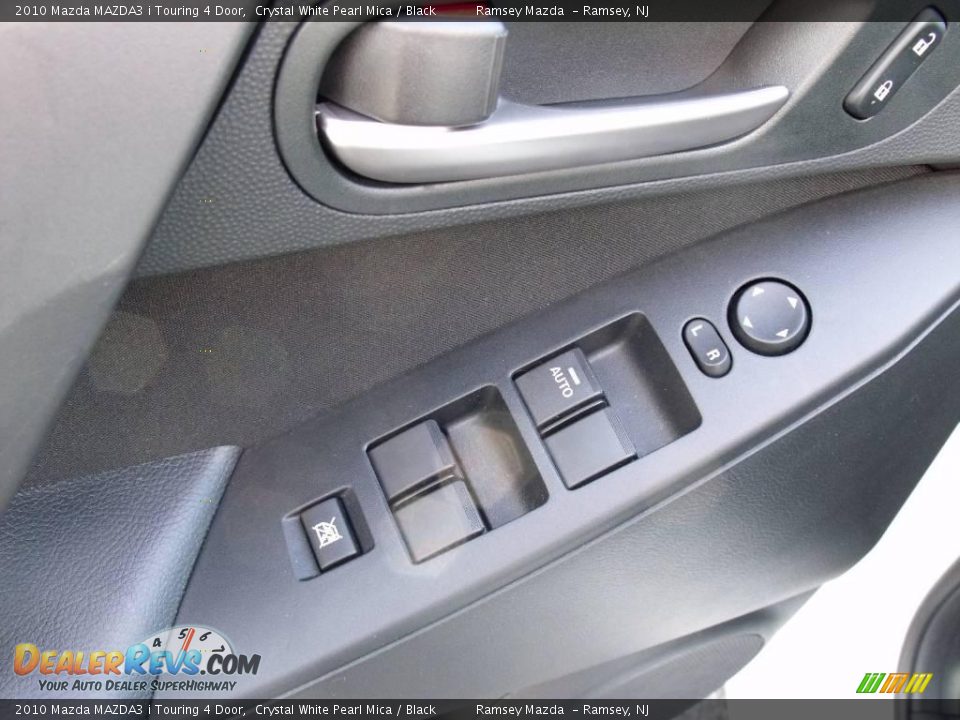 2010 Mazda MAZDA3 i Touring 4 Door Crystal White Pearl Mica / Black Photo #11