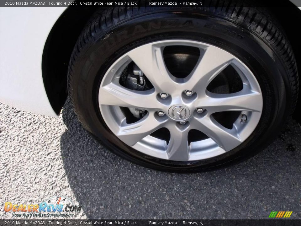 2010 Mazda MAZDA3 i Touring 4 Door Crystal White Pearl Mica / Black Photo #19