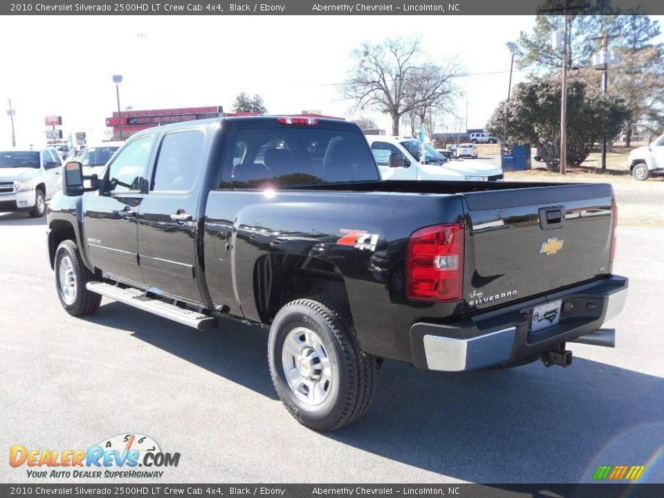 2010 Chevrolet Silverado 2500HD LT Crew Cab 4x4 Black / Ebony Photo #2