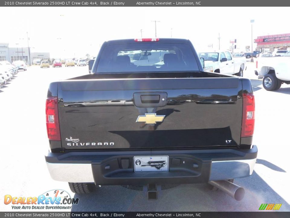 2010 Chevrolet Silverado 2500HD LT Crew Cab 4x4 Black / Ebony Photo #3