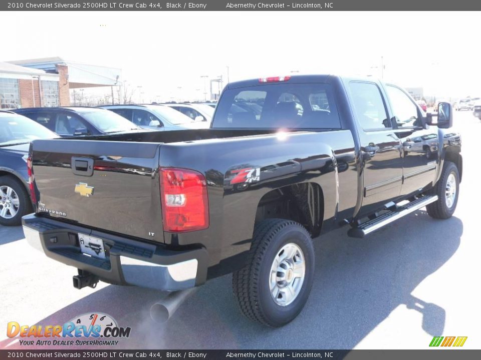 2010 Chevrolet Silverado 2500HD LT Crew Cab 4x4 Black / Ebony Photo #5