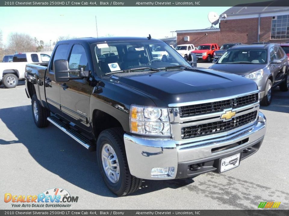 2010 Chevrolet Silverado 2500HD LT Crew Cab 4x4 Black / Ebony Photo #7