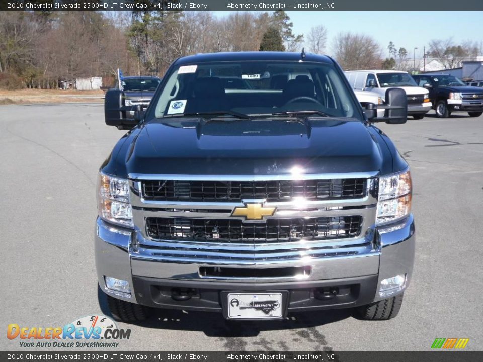 2010 Chevrolet Silverado 2500HD LT Crew Cab 4x4 Black / Ebony Photo #8