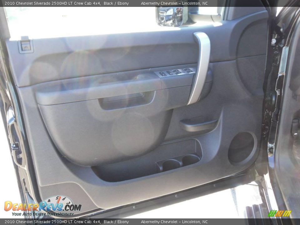 2010 Chevrolet Silverado 2500HD LT Crew Cab 4x4 Black / Ebony Photo #9