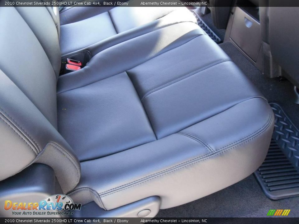 2010 Chevrolet Silverado 2500HD LT Crew Cab 4x4 Black / Ebony Photo #14