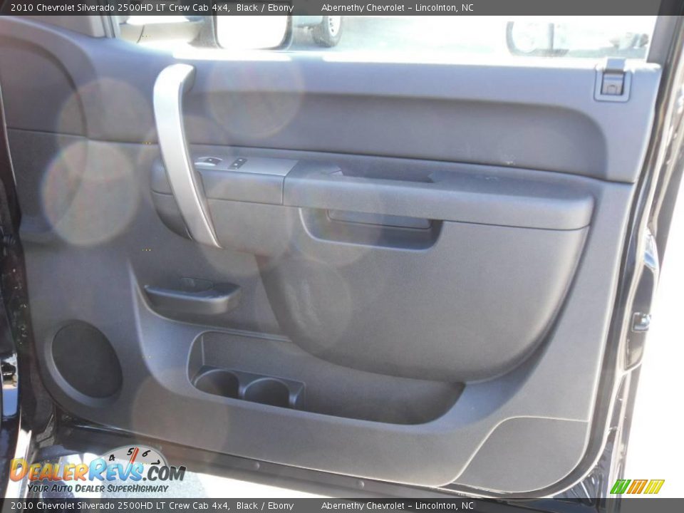 2010 Chevrolet Silverado 2500HD LT Crew Cab 4x4 Black / Ebony Photo #17