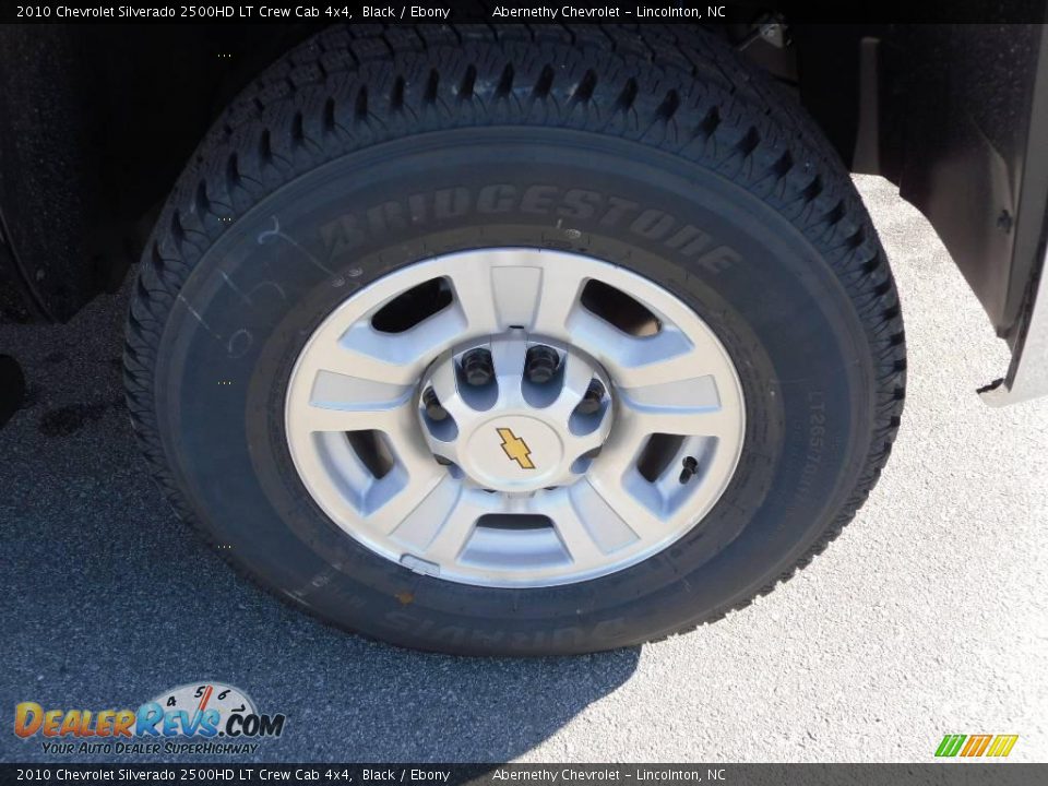 2010 Chevrolet Silverado 2500HD LT Crew Cab 4x4 Black / Ebony Photo #18