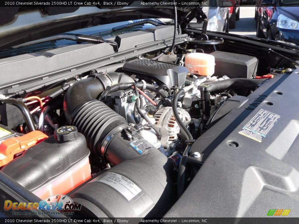 2010 Chevrolet Silverado 2500HD LT Crew Cab 4x4 Black / Ebony Photo #20