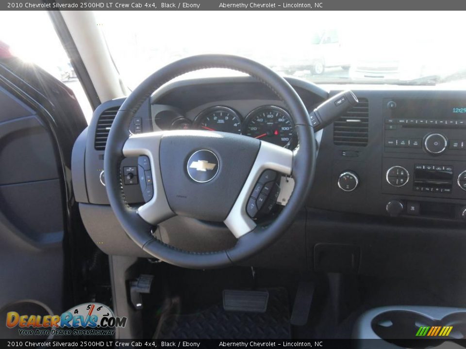 2010 Chevrolet Silverado 2500HD LT Crew Cab 4x4 Black / Ebony Photo #21