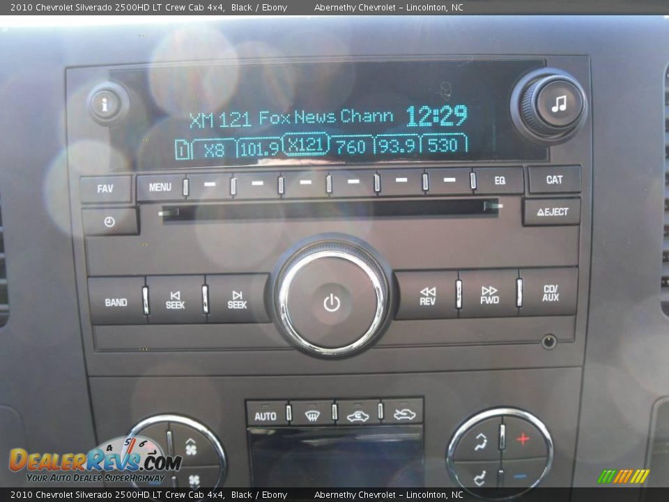 2010 Chevrolet Silverado 2500HD LT Crew Cab 4x4 Black / Ebony Photo #22