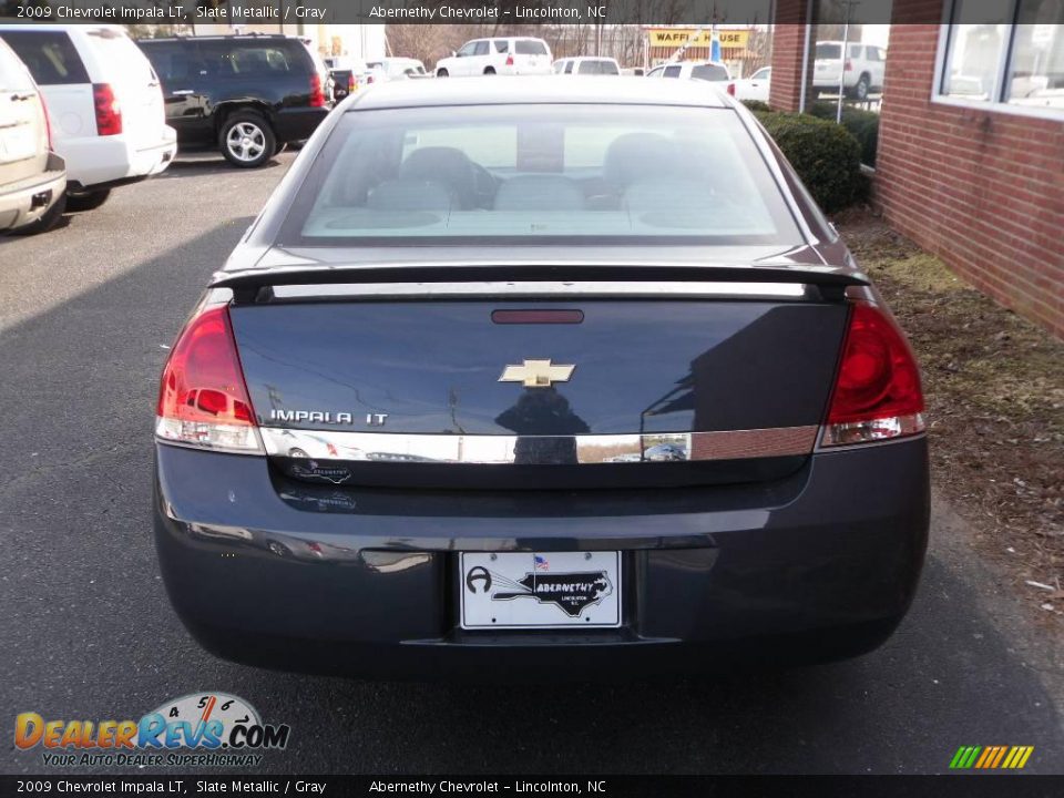 2009 Chevrolet Impala LT Slate Metallic / Gray Photo #3