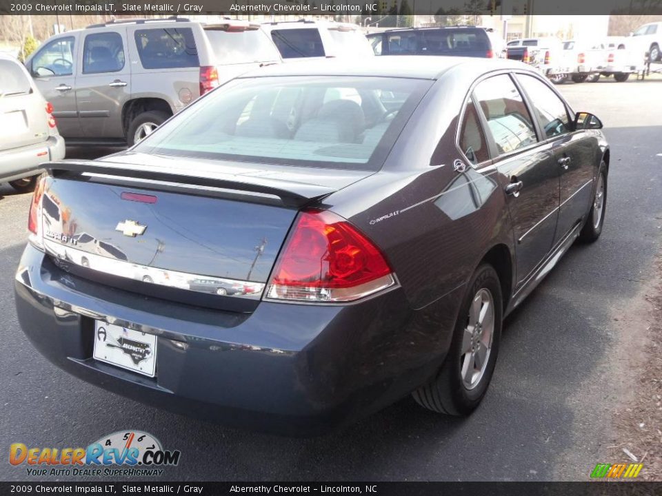 2009 Chevrolet Impala LT Slate Metallic / Gray Photo #4