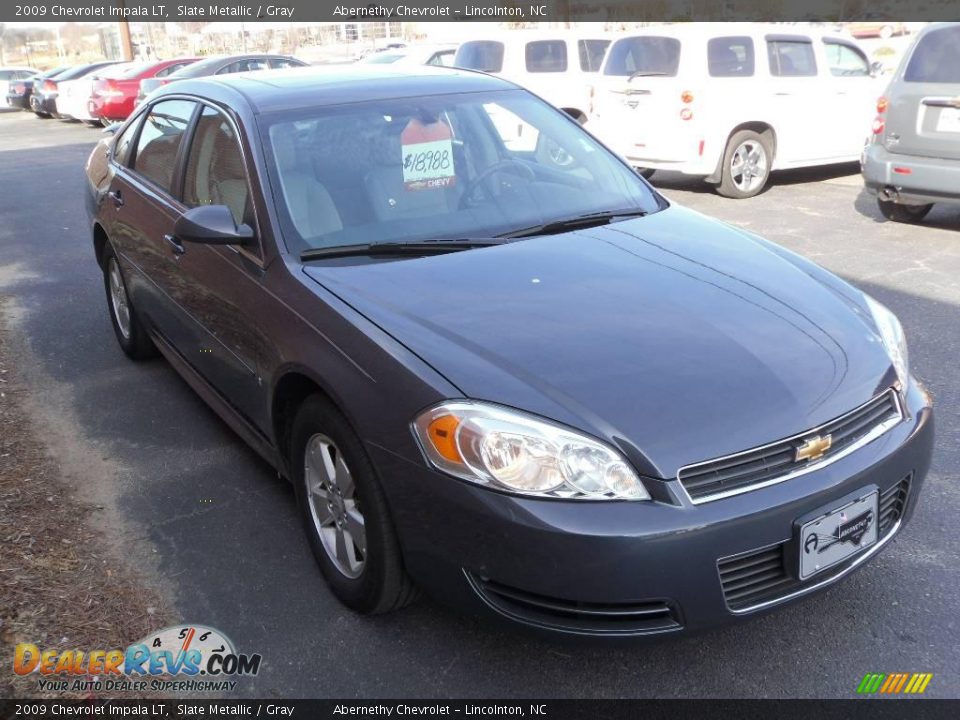 2009 Chevrolet Impala LT Slate Metallic / Gray Photo #5