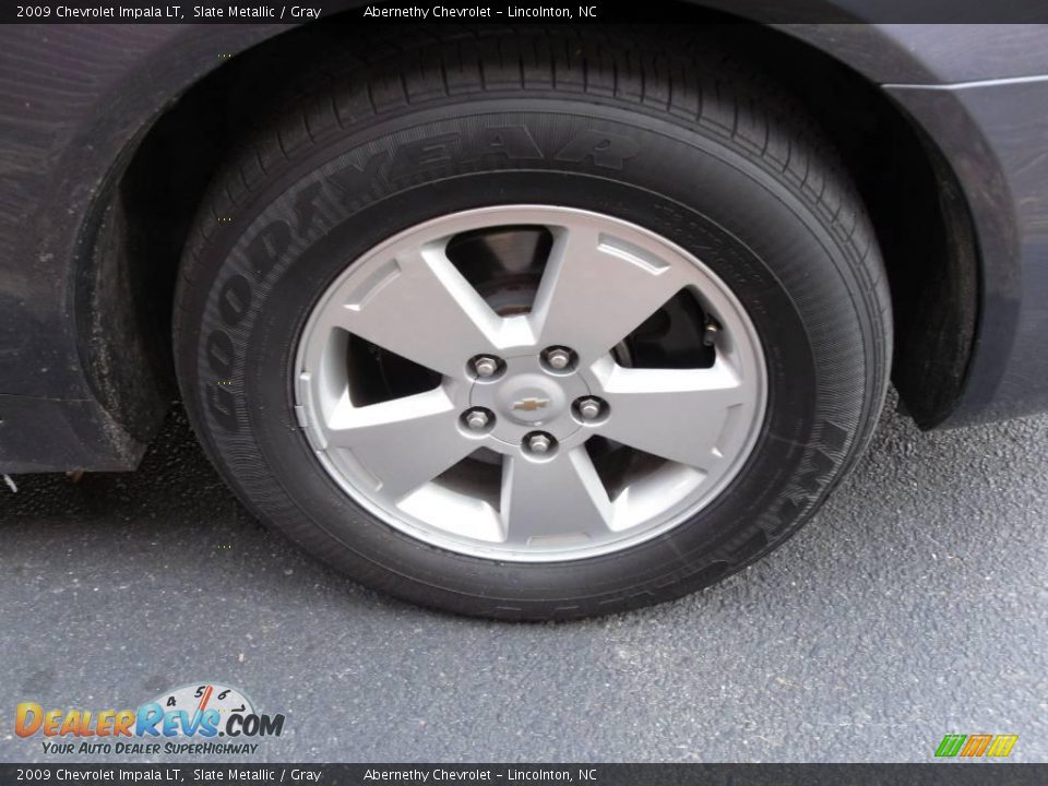 2009 Chevrolet Impala LT Slate Metallic / Gray Photo #17