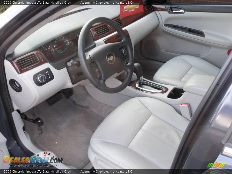 2009 Chevrolet Impala LT Slate Metallic / Gray Photo #26