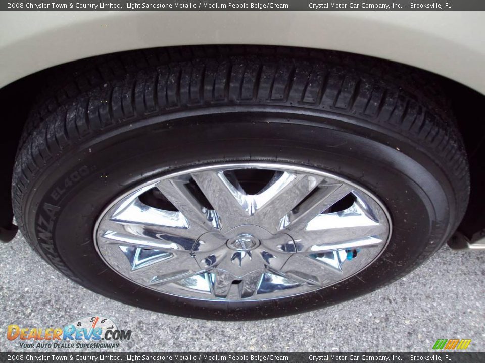 2008 Chrysler Town & Country Limited Light Sandstone Metallic / Medium Pebble Beige/Cream Photo #15