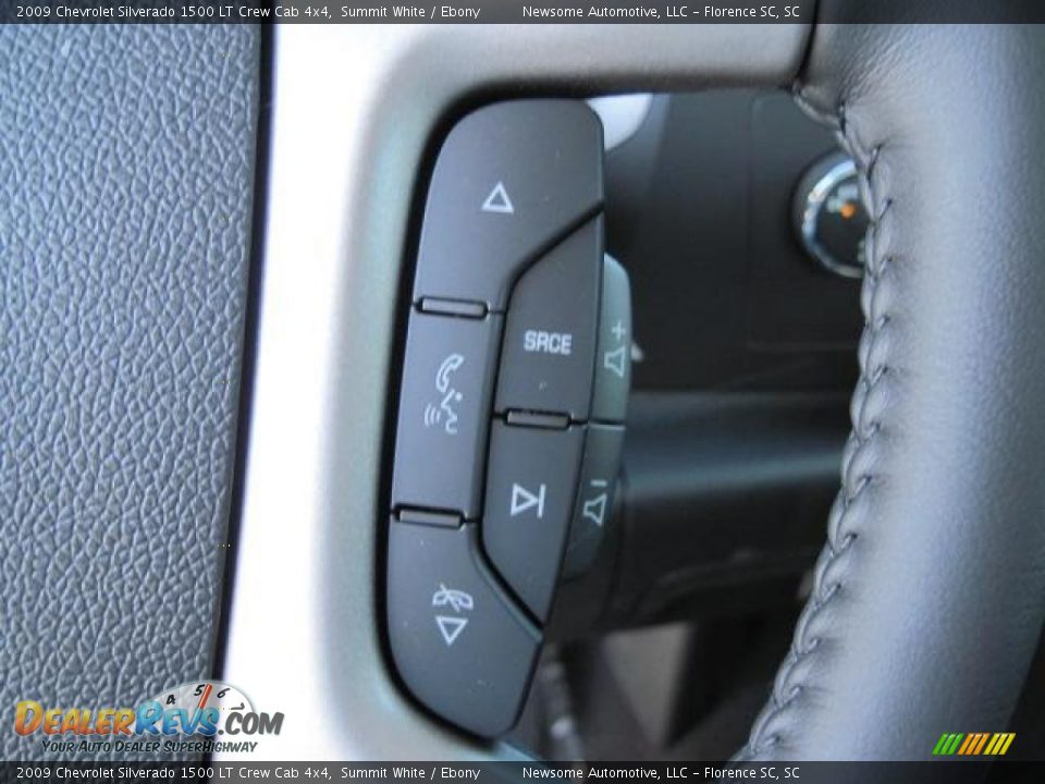 2009 Chevrolet Silverado 1500 LT Crew Cab 4x4 Summit White / Ebony Photo #7