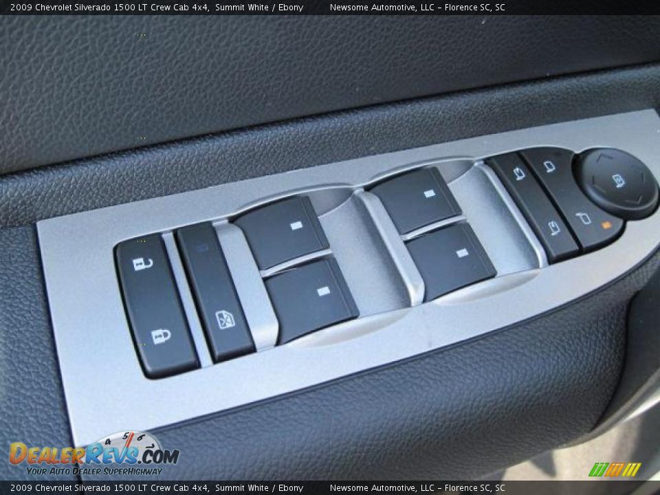2009 Chevrolet Silverado 1500 LT Crew Cab 4x4 Summit White / Ebony Photo #10