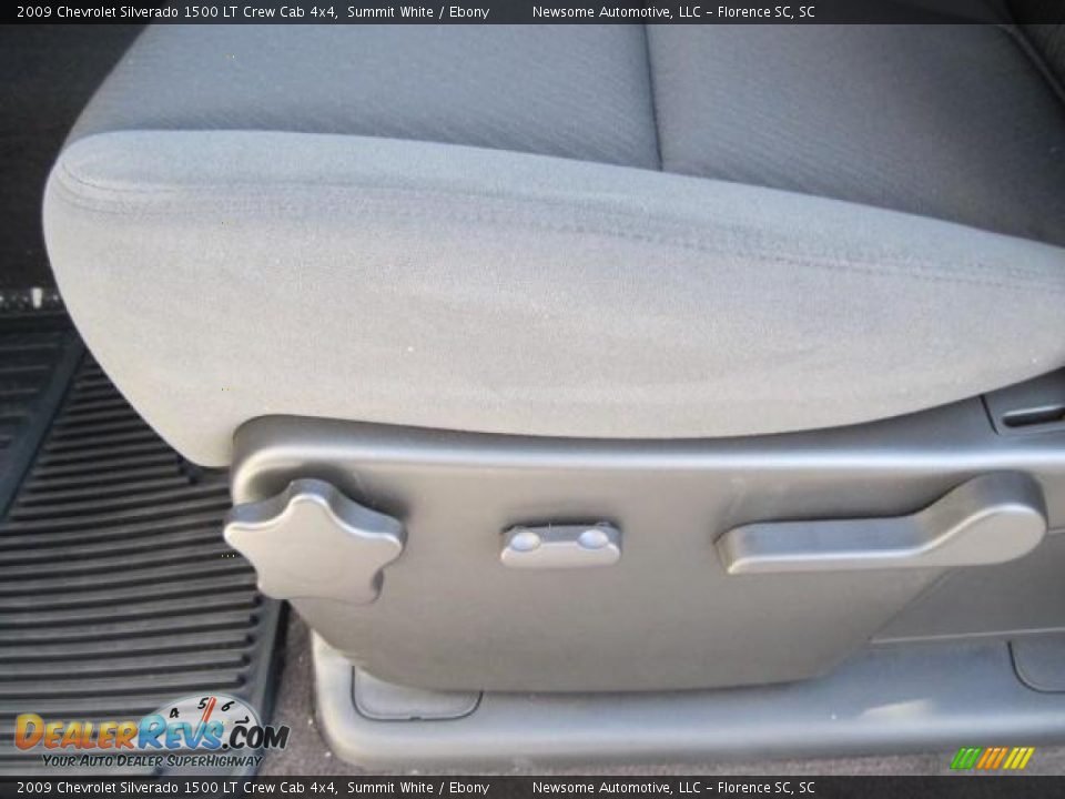 2009 Chevrolet Silverado 1500 LT Crew Cab 4x4 Summit White / Ebony Photo #11