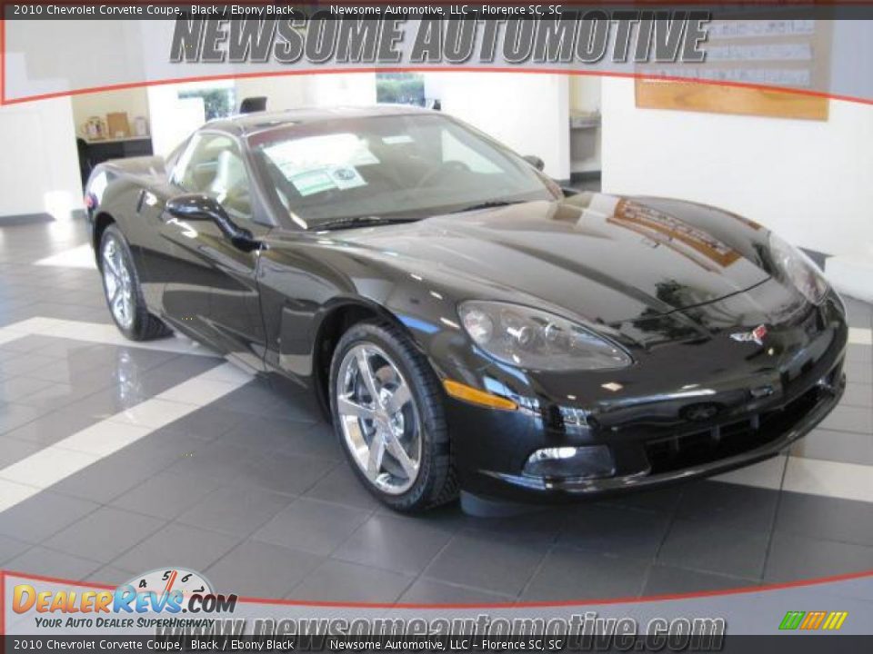 2010 Chevrolet Corvette Coupe Black / Ebony Black Photo #1
