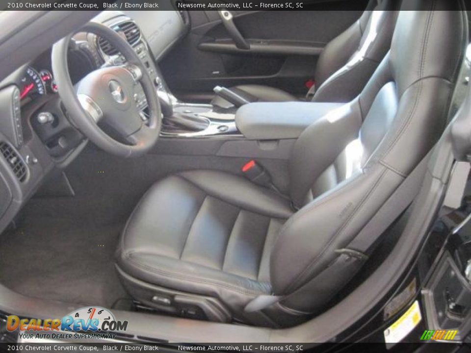 2010 Chevrolet Corvette Coupe Black / Ebony Black Photo #3