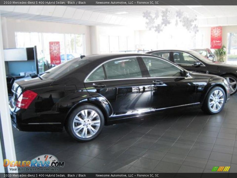 2010 Mercedes-Benz S 400 Hybrid Sedan Black / Black Photo #2