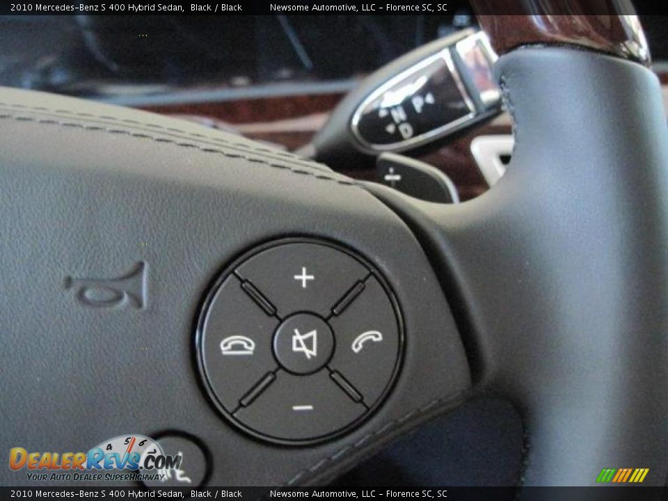 2010 Mercedes-Benz S 400 Hybrid Sedan Black / Black Photo #6