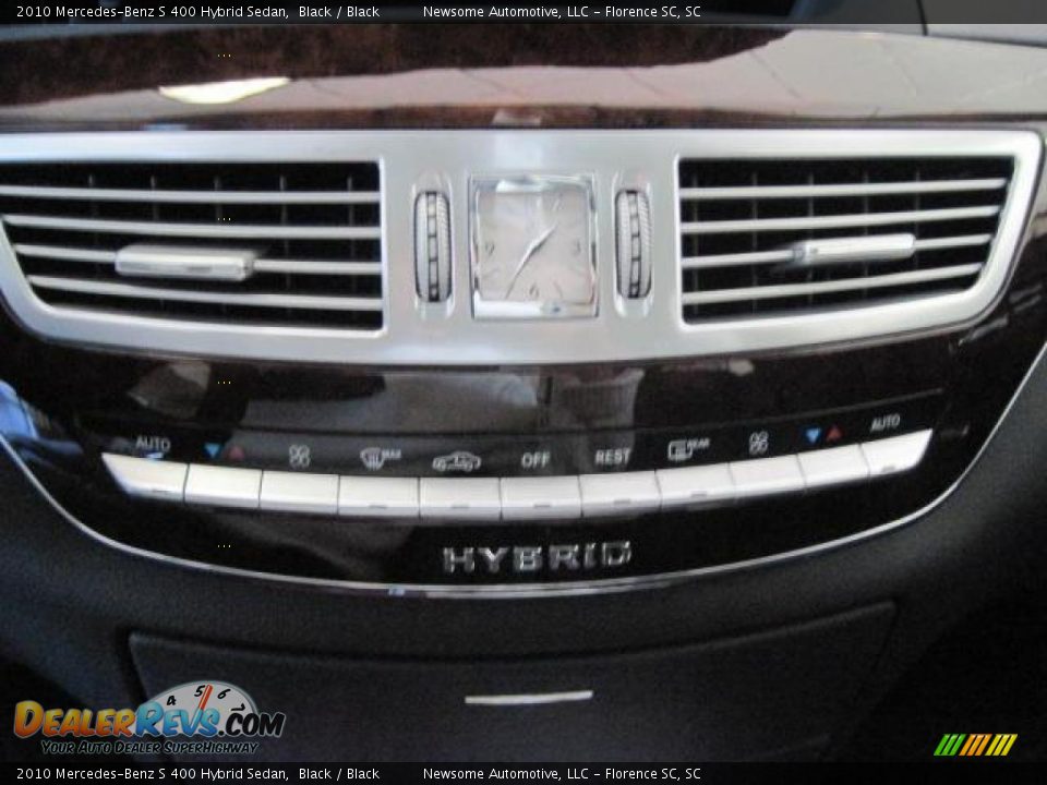 2010 Mercedes-Benz S 400 Hybrid Sedan Black / Black Photo #8