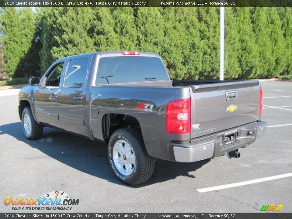 2010 Chevrolet Silverado 1500 LT Crew Cab 4x4 Taupe Gray Metallic / Ebony Photo #2