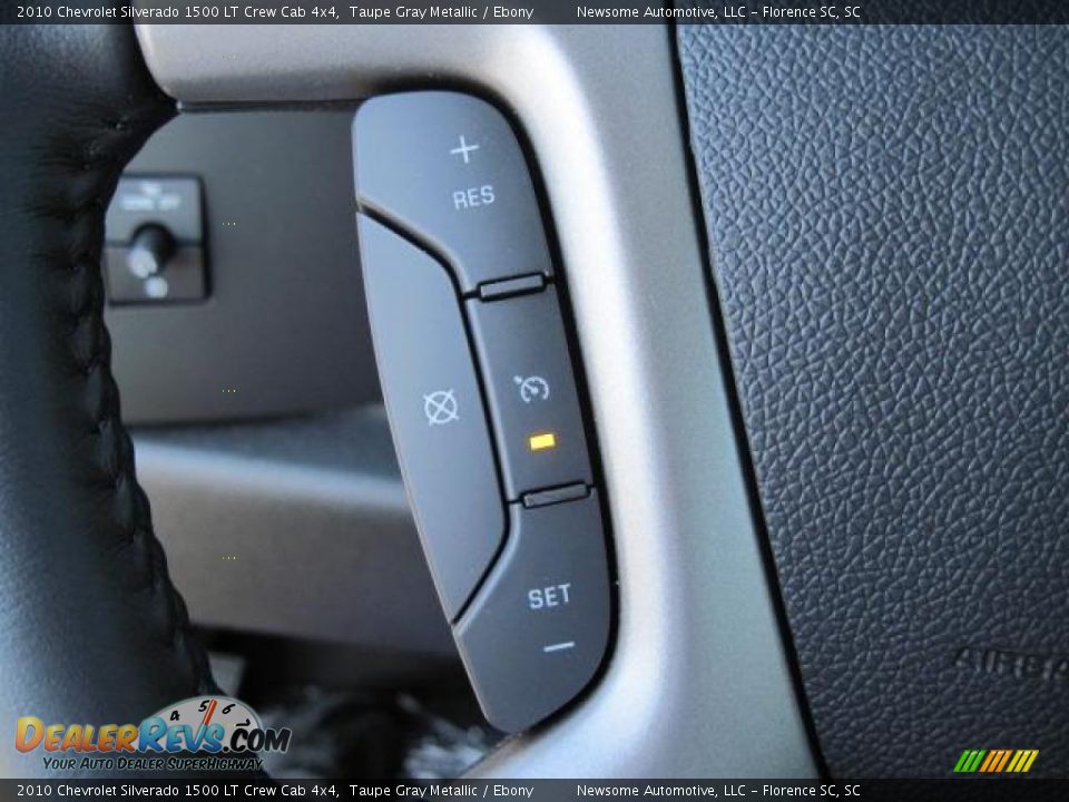 2010 Chevrolet Silverado 1500 LT Crew Cab 4x4 Taupe Gray Metallic / Ebony Photo #8