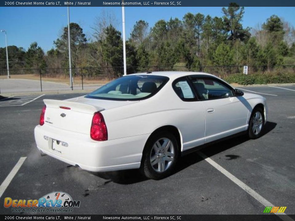 2006 Chevrolet Monte Carlo LT White / Neutral Photo #22