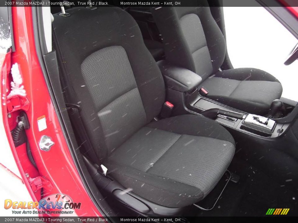2007 Mazda MAZDA3 i Touring Sedan True Red / Black Photo #13