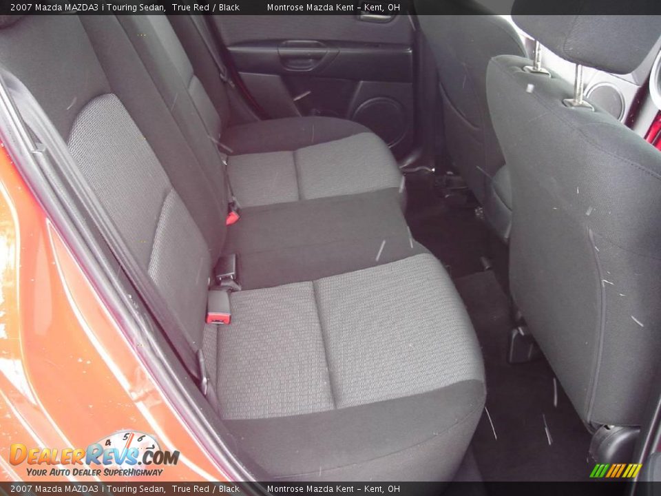 2007 Mazda MAZDA3 i Touring Sedan True Red / Black Photo #14