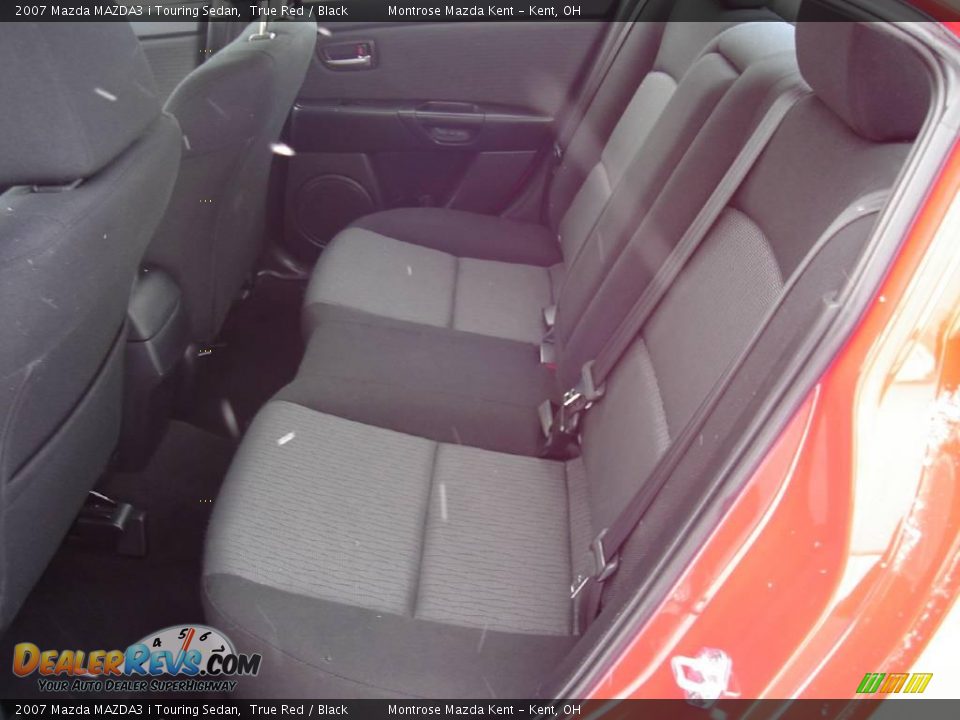 2007 Mazda MAZDA3 i Touring Sedan True Red / Black Photo #15