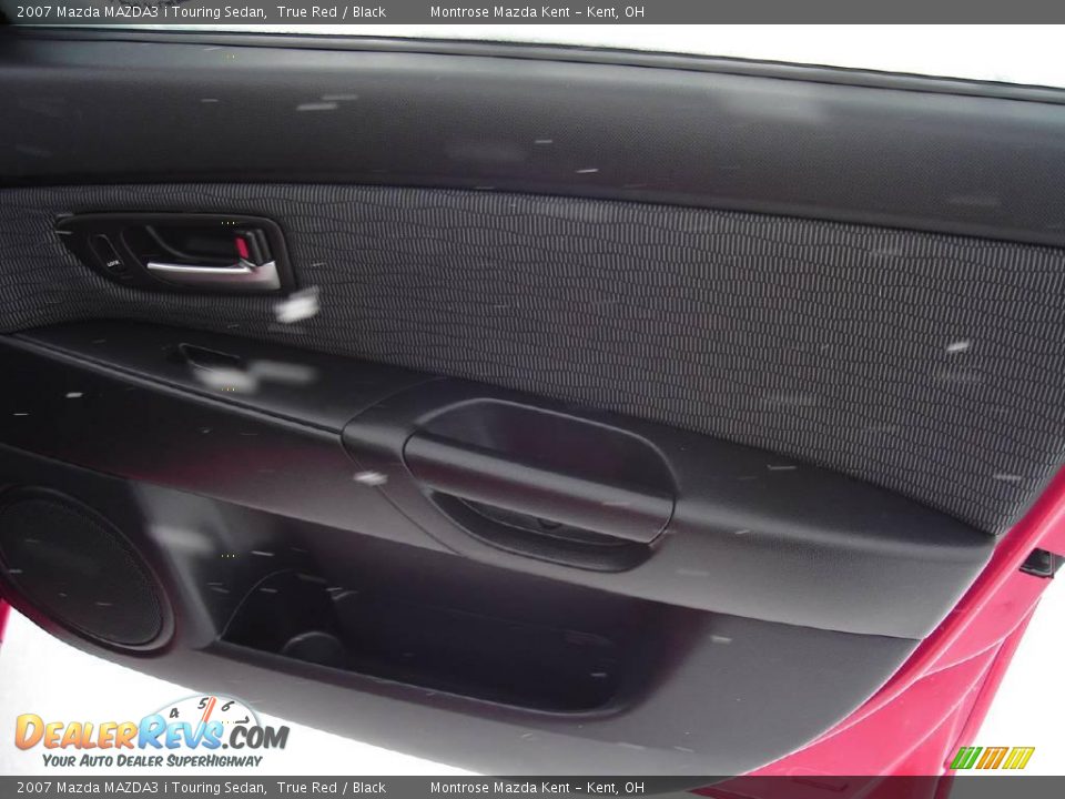 2007 Mazda MAZDA3 i Touring Sedan True Red / Black Photo #18