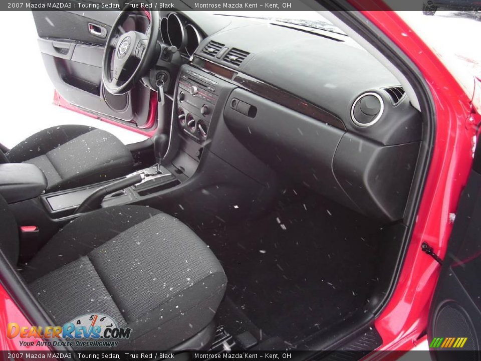 2007 Mazda MAZDA3 i Touring Sedan True Red / Black Photo #19