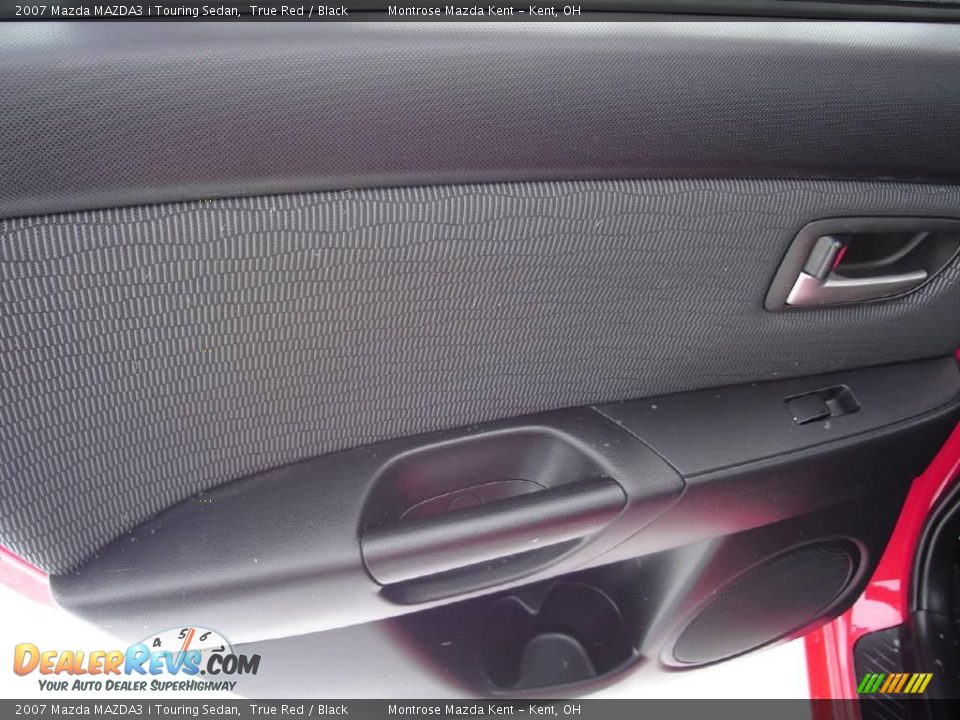 2007 Mazda MAZDA3 i Touring Sedan True Red / Black Photo #20