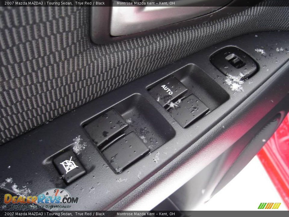 2007 Mazda MAZDA3 i Touring Sedan True Red / Black Photo #22