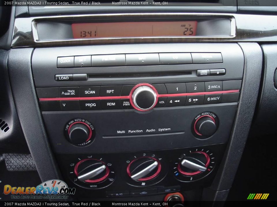 2007 Mazda MAZDA3 i Touring Sedan True Red / Black Photo #27