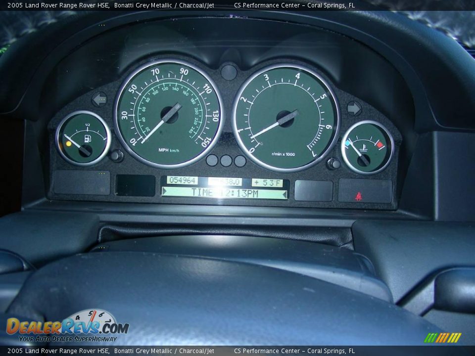2005 Land Rover Range Rover HSE Bonatti Grey Metallic / Charcoal/Jet Photo #20