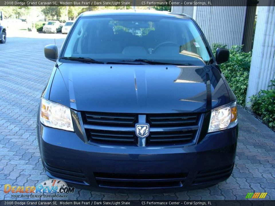 2008 Dodge Grand Caravan SE Modern Blue Pearl / Dark Slate/Light Shale Photo #5