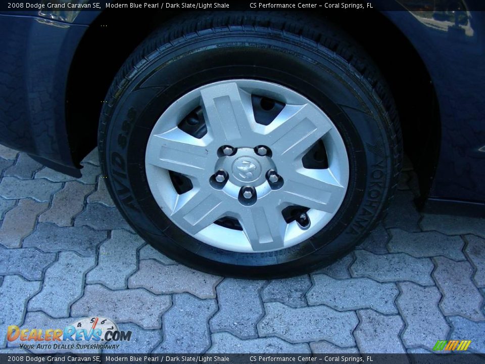 2008 Dodge Grand Caravan SE Modern Blue Pearl / Dark Slate/Light Shale Photo #9