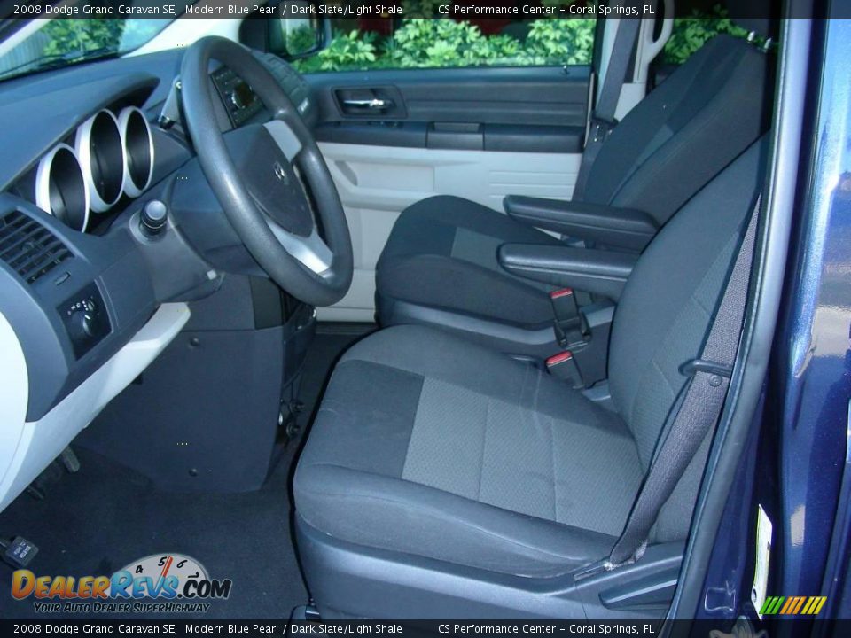 2008 Dodge Grand Caravan SE Modern Blue Pearl / Dark Slate/Light Shale Photo #10