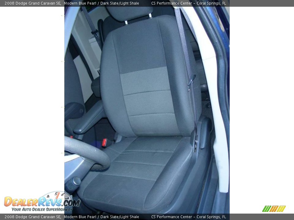 2008 Dodge Grand Caravan SE Modern Blue Pearl / Dark Slate/Light Shale Photo #11