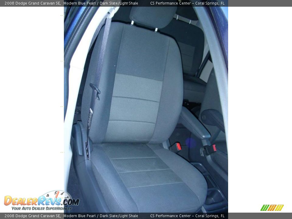 2008 Dodge Grand Caravan SE Modern Blue Pearl / Dark Slate/Light Shale Photo #13