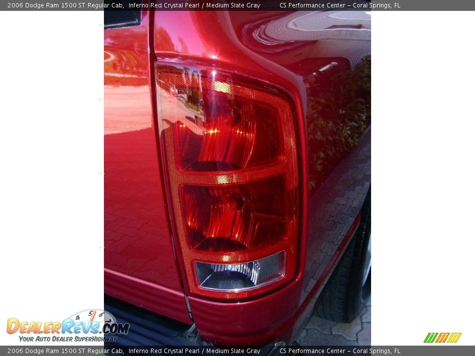 2006 Dodge Ram 1500 ST Regular Cab Inferno Red Crystal Pearl / Medium Slate Gray Photo #12