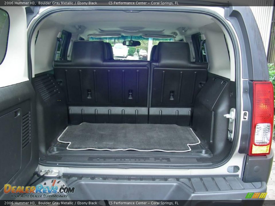 2006 Hummer H3 Boulder Gray Metallic / Ebony Black Photo #9