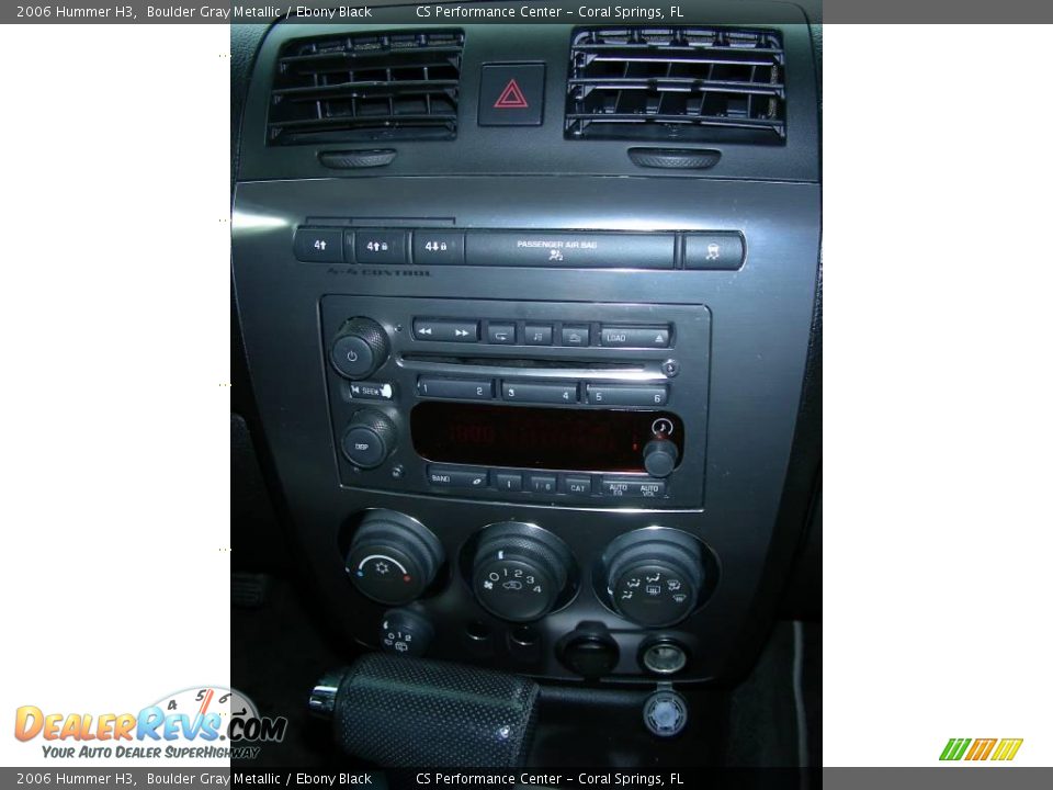2006 Hummer H3 Boulder Gray Metallic / Ebony Black Photo #20