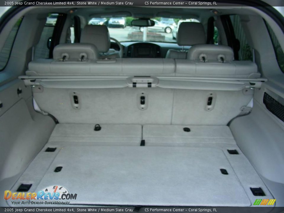 2005 Jeep Grand Cherokee Limited 4x4 Stone White / Medium Slate Gray Photo #28