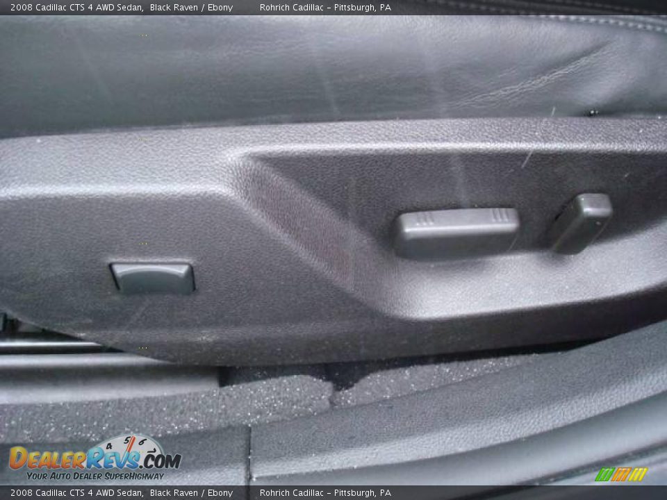 2008 Cadillac CTS 4 AWD Sedan Black Raven / Ebony Photo #15